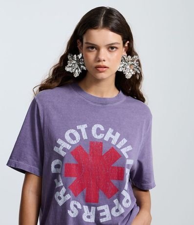 Remera en Algodón con Estampado Red Hot Chili Peppers 1