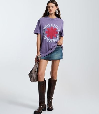 Remera en Algodón con Estampado Red Hot Chili Peppers 2