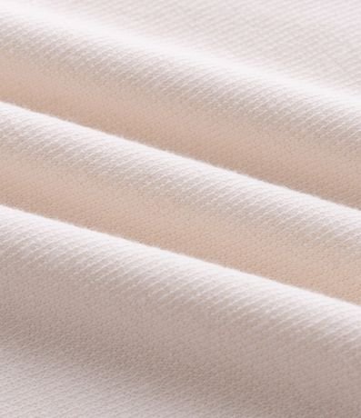 Remera en Algodón Manga Corta con Lettering M Bordado 7