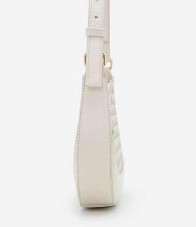 Cartera Baguette Pequeña con Estampa de Triangulos 3