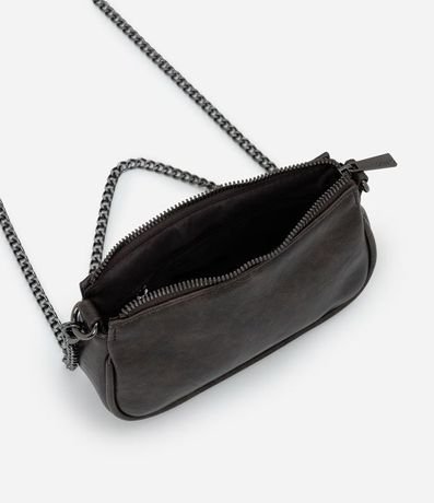 Cartera Transversal Pequeña en PU con Asa en Cadena 4