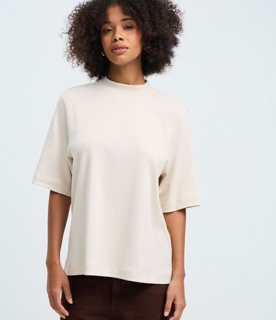 Blusa con Modelo Alargado y Manga Amplia