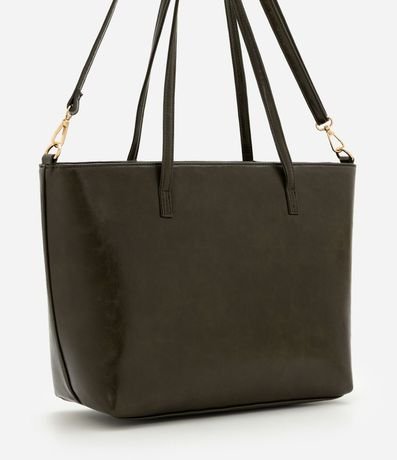 Cartera Shopper Grande en PU con Asa Larga Desmontable 4