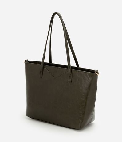 Cartera Shopper Grande en PU con Asa Larga Desmontable 6