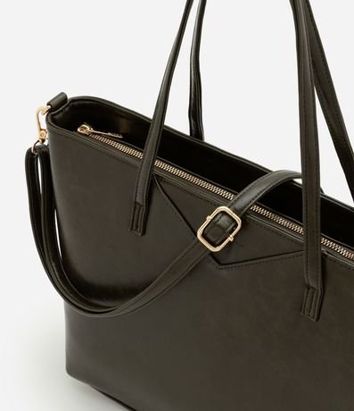 Cartera Shopper Grande en PU con Asa Larga Desmontable 8