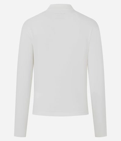 Blusa Polo con Manga Larga en Algodón 5