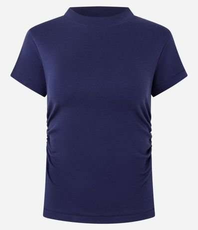 Blusa Manga Corta con Fruncido en el Lateral 5