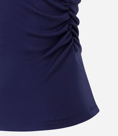Blusa Manga Corta con Fruncido en el Lateral 7