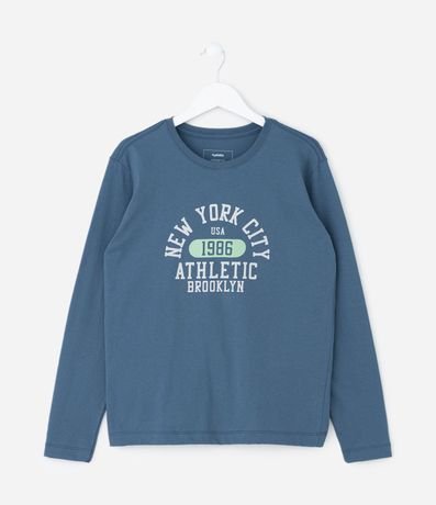 Remera Infantil con Estampado Deportiva – Talle 5 a 14 años