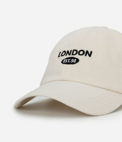 Gorra Sarga Aba Curva con Bordado London 4