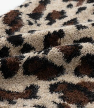 Bufanda Animal Print en Punto Jacquard 2
