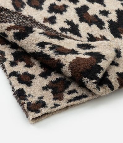 Bufanda Animal Print en Punto Jacquard 3