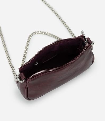 Cartera Transversal Pequeña en PU con Asa en Cadena 4