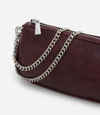 Cartera Transversal Pequeña en PU con Asa en Cadena 5