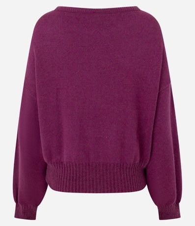 Blusa en Punto Leve con Escote Hombro a Hombro 3