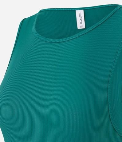 Body Básico en Rib con Cuello Halter 5