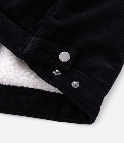 Campera en Terciopelo con Sherpa 4