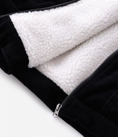 Campera en Terciopelo con Sherpa 6