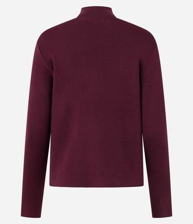 Blusa de Punto con Cuello Alto 3