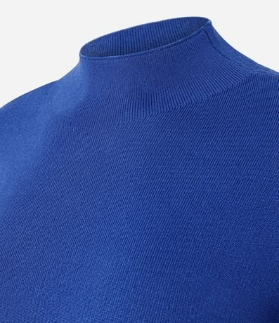 Blusa de Punto con Cuello Alto 2