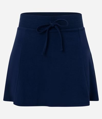 Short Pollera en Viscosa con Lazo
