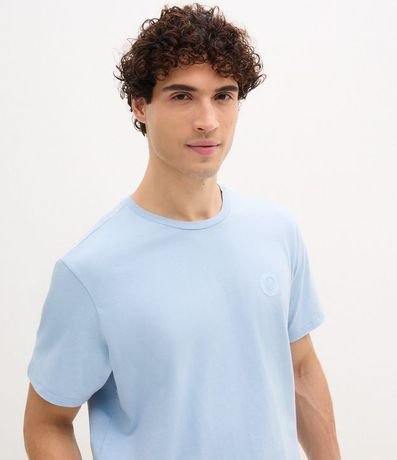 Remera Comfort en Algodón con Selo Náutico Âncora 3