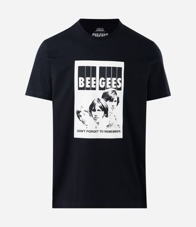 Remera en Algodón con Estampado Bee Gees 4