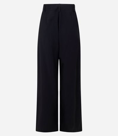 Pantalón Wide Leg Sastre con Cintura Traspasado 2