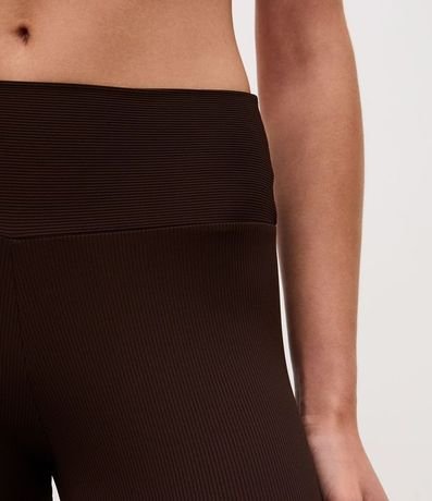 Pantalón Legging Acanalada en Microfibra 3