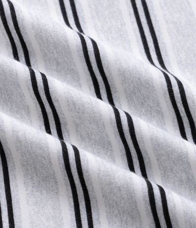 Pijama Largo con Remera Rayada 7