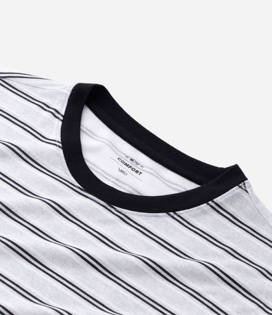 Pijama Largo con Remera Rayada 8