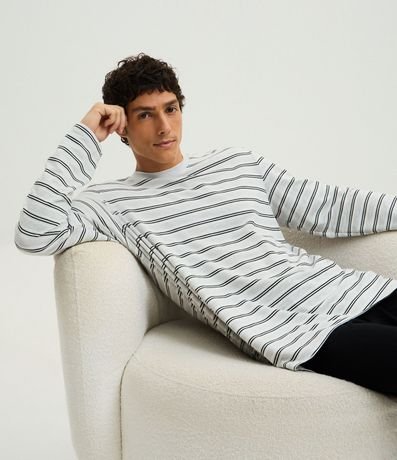 Pijama Largo con Remera Rayada 2