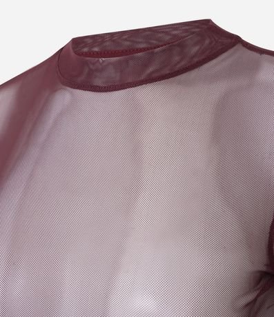 Remera Segunda Piel en Tule Manga Larga 2