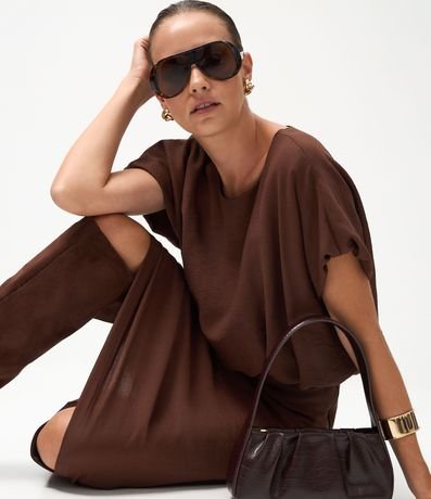 Blusa Balonê Corta en Viscosa 3