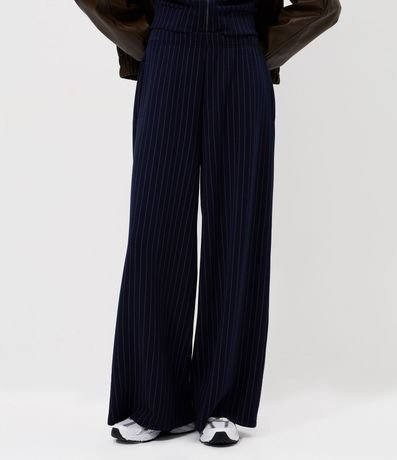 Pantalón Raya de Tiza en Microfibra 2