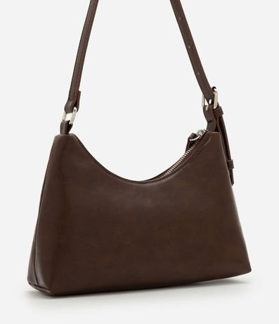 Cartera Baguette Pequeña en PU con Asa Ajustable 3