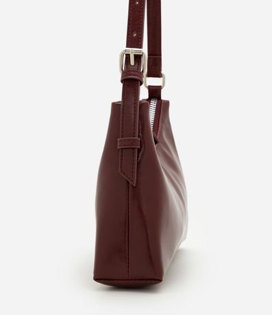 Cartera Baguette Pequeña en PU con Asa Ajustable 2