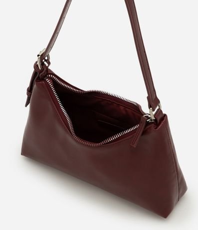 Cartera Baguette Pequeña en PU con Asa Ajustable 7