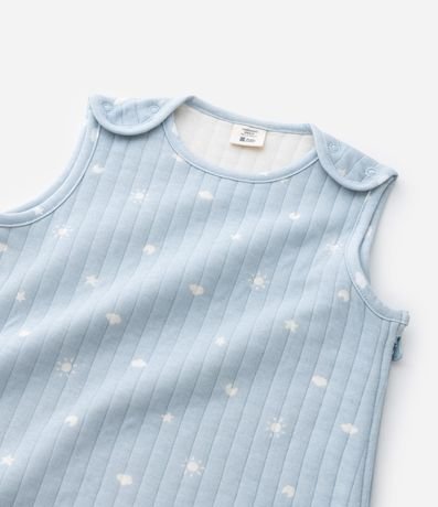 Saco de Dormir Infantil Matelassado con Estampado Fullprint - Talle U 4