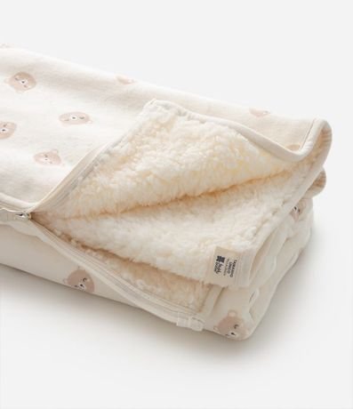 Saco de Dormir Infantil en Plush con Forro de Sherpa – Talle U 8