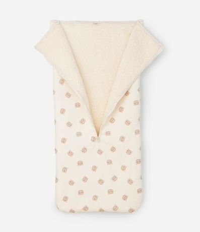 Saco de Dormir Infantil en Plush con Forro de Sherpa – Talle U