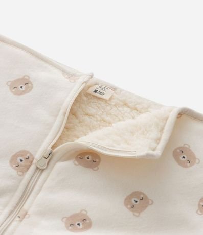 Saco de Dormir Infantil en Plush con Forro de Sherpa – Talle U 5