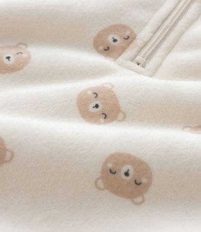 Saco de Dormir Infantil en Plush con Forro de Sherpa – Talle U 7