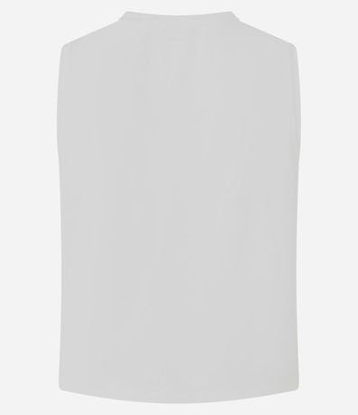 Musculosa Cropped Deportiva en Microfibra con Ruedo Traspasada 6