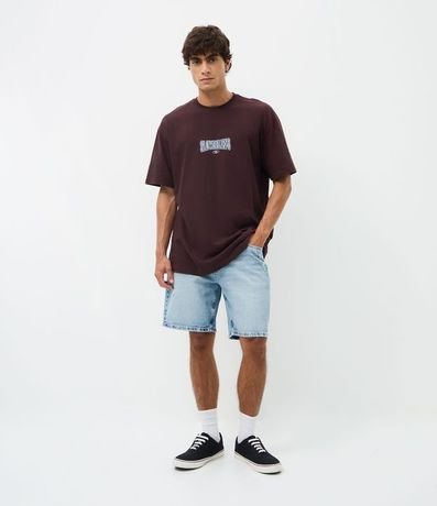 Remera Relaxed en Algodón con Lettering 3