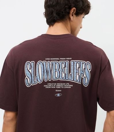 Remera Relaxed en Algodón con Lettering 4