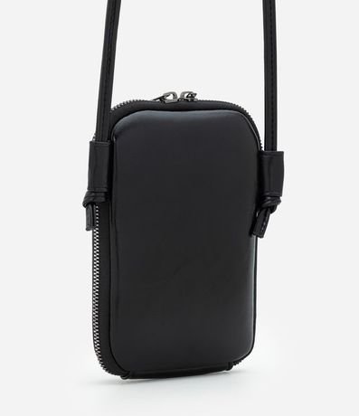 Cartera Porta Celular Pequeña con Asa y Bolsillo Delantero 3