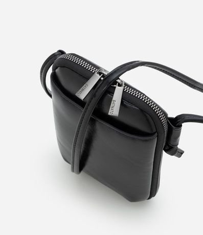 Cartera Porta Celular Pequeña con Asa y Bolsillo Delantero 4