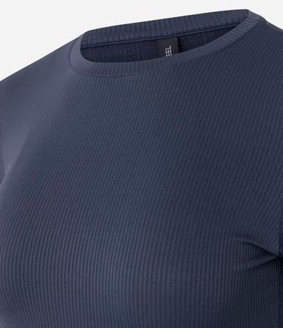 Blusa en Rib con Manga Sino 2