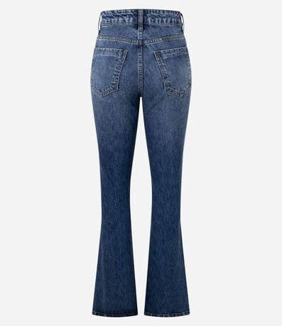 Pantalón Flare en Jeans con Cintura Mediana Five Pockets 2